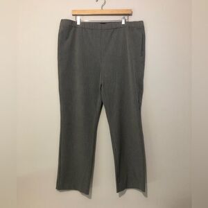 Ann Taylor Grey Stretch Pants Size 14 With Side Pockets